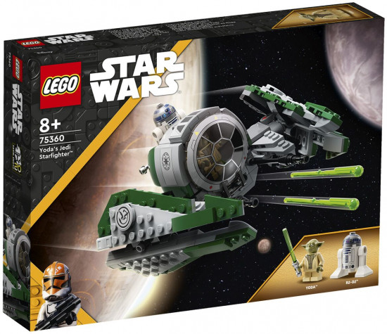 Конструктор LEGO® 75360 Джедайский истребитель Йоды