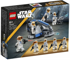 Конструктор Star Wars 75359 Боевой набор солдат-клонов 332-го полка Асоки. 332nd Ahsoka's Clone Trooper™ Battle Pack - Фото 2