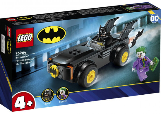 Конструктор LEGO® 76264 Погоня на бэтмобиле: Бэтмен против Джокера