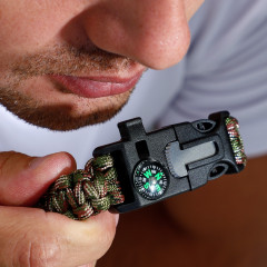 Браслет для выживания «Настоящему защитнику» - Фото 4