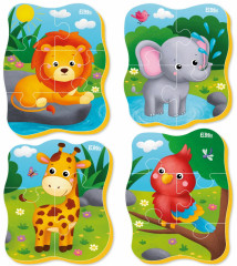 Пазл мягкий «Зоопарк» - Фото 1