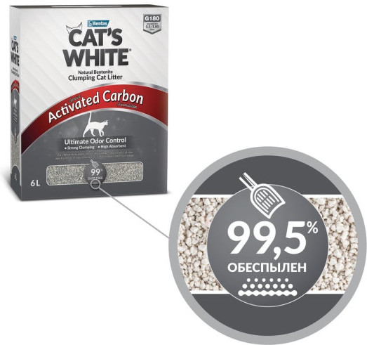 Наполнитель для кошачьего туалета «Activated Carbon»