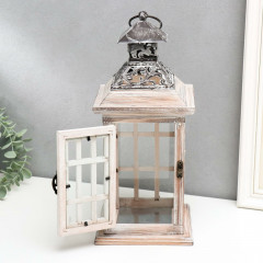 Подсвечник «Фонарь — большие окна» - Фото 2