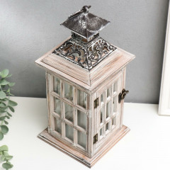 Подсвечник «Фонарь — большие окна» - Фото 3