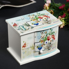 Шкатулка музыкальная «Букет в античной вазе» - Фото 1