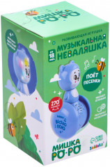 Игрушка неваляшка музыкальная «Мишка Ро-Ро» - Фото 2