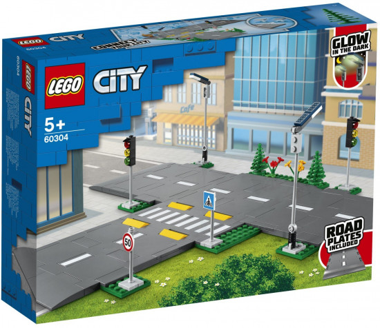 Конструктор LEGO® 60304 Дорожные пластины