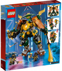 Конструктор Ninjago 71794 Роботы команды ниндзя Ллойда и Арин. Lloyd and Arin's Ninja Team Mechs - Фото 3