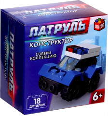 Конструктор «Патрульная машинка» - Фото 1