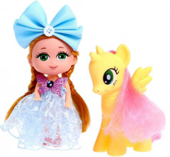 Набор подарочный с куклой «Сказочный пони» - Фото 2