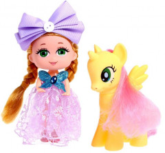 Набор подарочный с куклой «Сказочный пони» - Фото 4