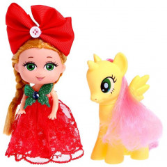 Набор подарочный с куклой «Сказочный пони» - Фото 5