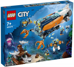 Конструктор City 60379 Глубоководная подводная лодка. Deep-Sea Explorer Submarine - Фото 2