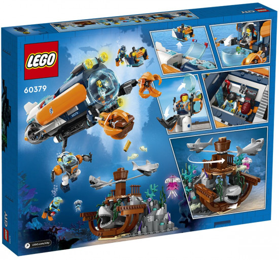Конструктор LEGO® 60379 Глубоководная подводная лодка
