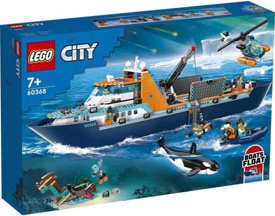 Конструктор LEGO® 60368 Корабль исследователей Арктики