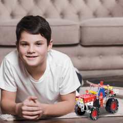 Конструктор 4 в 1 «Трактор» - Фото 4