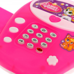 Игрушка детская телефон «Маленькая леди» - Фото 5