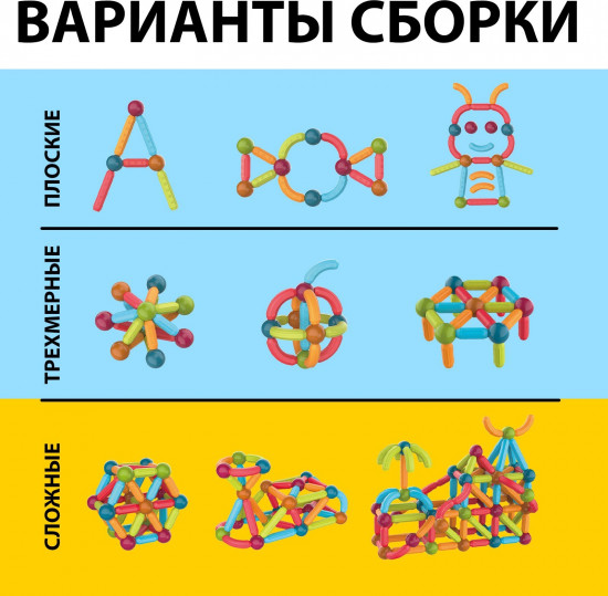 Конструктор магнитный