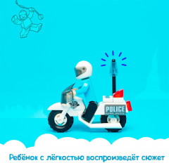 Конструктор «Полицейский мотоцикл» - Фото 5