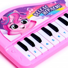 Пианино детское «Чудесные пони» - Фото 3