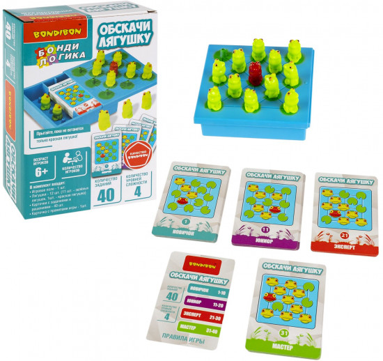 Игра настольная «Обскачи лягушку»
