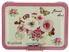 Шкатулка с ящичком «Пышный букет пионов» - Фото 1