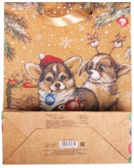 Пакет подарочный «Игривые щеночки» - Фото 2