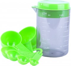 Набор мерных емкостей (8 предметов), цвет в ассортименте - Фото 1