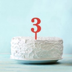 Топпер «Цифра 3» - Фото 1