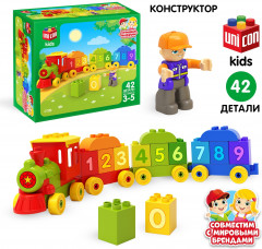 Конструктор «Паровозик» - Фото 1