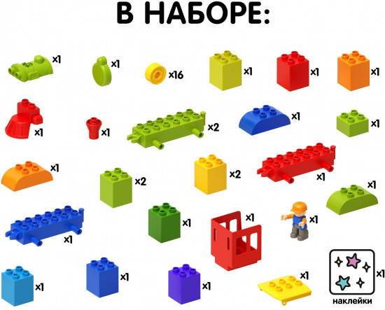 Конструктор «Паровозик»