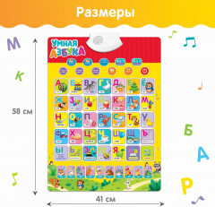 Плакат обучающий «Умная азбука» - Фото 3