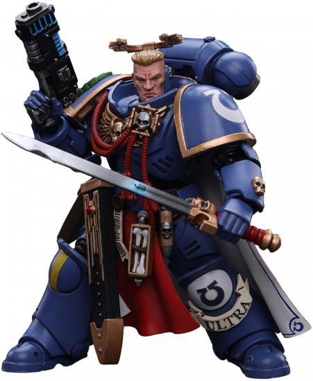 Фигурка «Ultramarines Primaris Captain with Power Sword and Plasma Pistol»