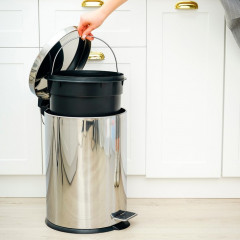 Ведро для мусора с педалью - Фото 7