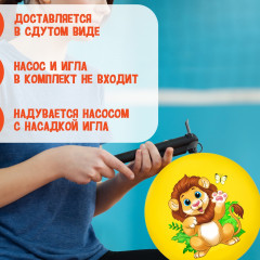 Мяч детский «Лев» - Фото 5