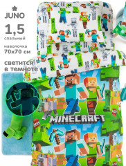 Комплект постельного детского белья «Пиксельная вселенная» - Фото 3