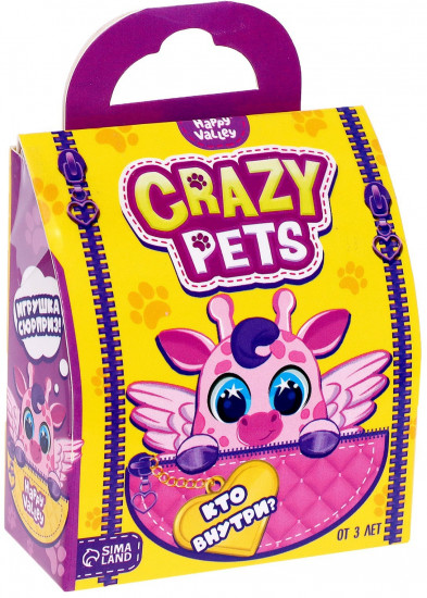 Игрушка-сюрприз «Crazy Pets»