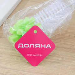 Ёрш для посуды с губкой «Green day» - Фото 4