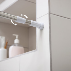 Карниз для ванной комнаты телескопический - Фото 5