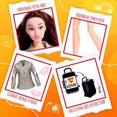 Кукла-модель с аксессуарами «Бэтти в Мадриде» - Фото 3