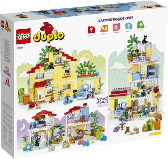 Конструктор LEGO® 10994 Семейный дом 3в1