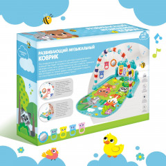 Коврик музыкальный «Милые зверята» - Фото 10