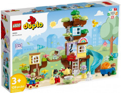 Конструктор Duplo 10993 Домик на дереве 3 в 1. 3in1 Tree House - Фото 2