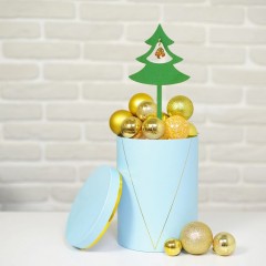 Топпер «Елка с бубенчиком» - Фото 2