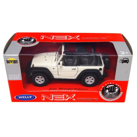 Масштабная модель автомобиля Jeep Wrangler Rubicon