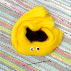 Игрушка из шерсти «Собака» - Фото 1