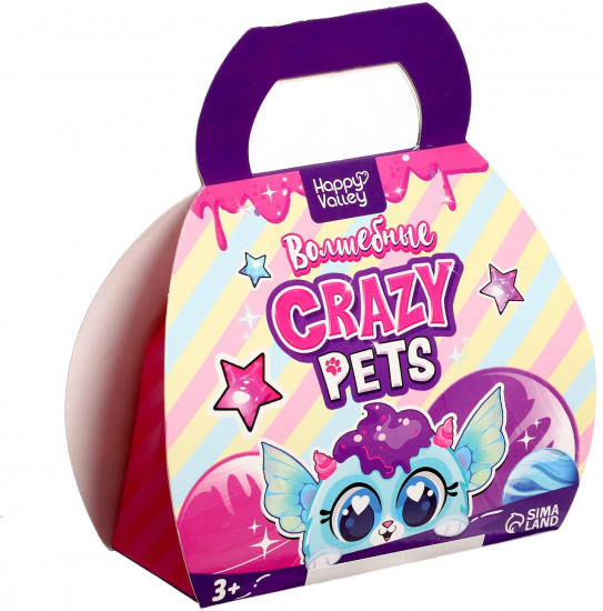 Игрушка-сюрприз «Волшебные Crazy Pets» с наклейками