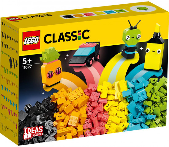 Конструктор LEGO® 11027 Креативное неоновое веселье