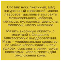 Мазь «Феодосия Кавказского» - Фото 1
