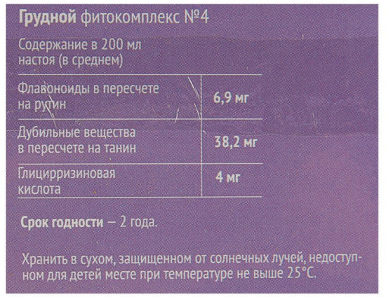 Фитокомплекс грудной